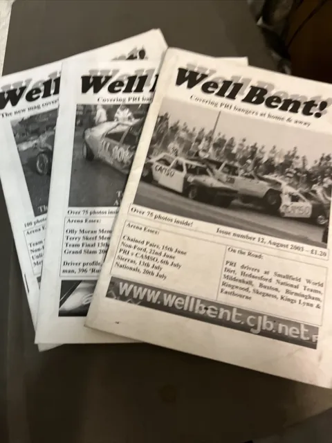 Well Bent Magazine PRI Issues 3-7-12 From 2002/3