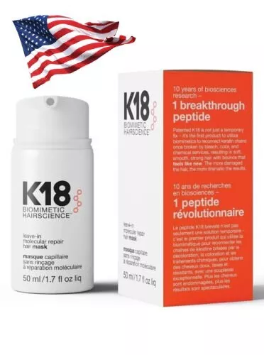 K18 Leave-In Molecular Repair Hair Mask Masque Hair Style 50ML/1.7OZ FAST SHIP