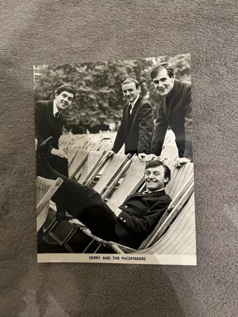 Vintage 1960’s Gerry & The Pacemakers Promo Photo