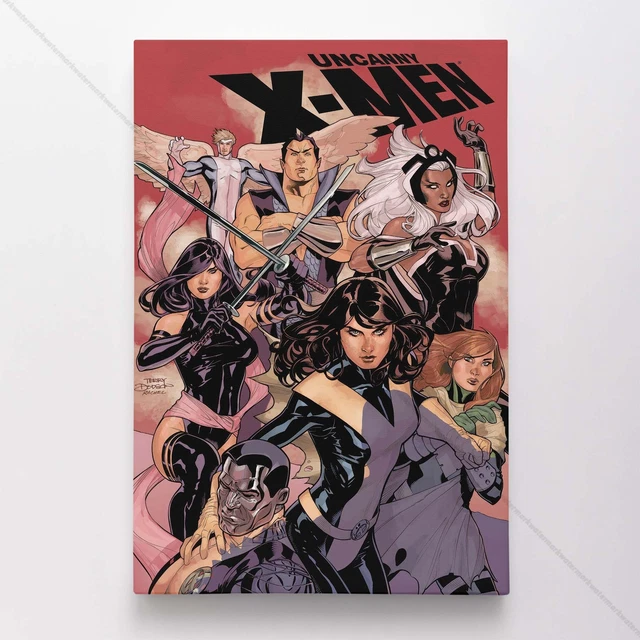 Uncanny X-Men Poster Canvas Vol 1 #538 Xmen Marvel Comic Book Art Print
