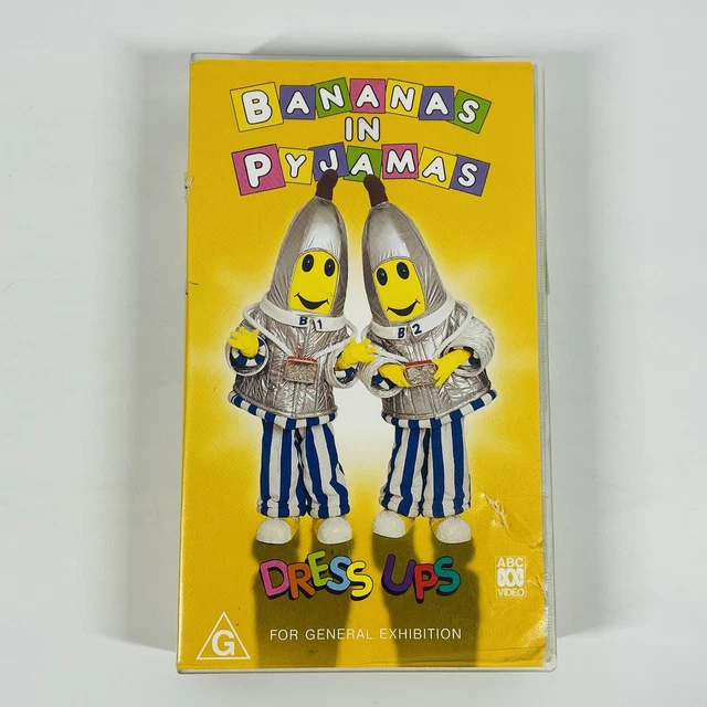 BANANAS IN PYJAMAS Dress Ups VHS Video ABC Kids Vintage £11.04