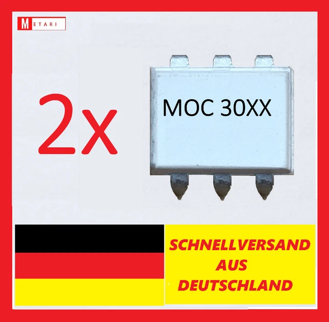 2x MOC3020, Moc3023, Moc3052, Moc3061, MOC3062, MOC3063, optoaccoppiatore Jura