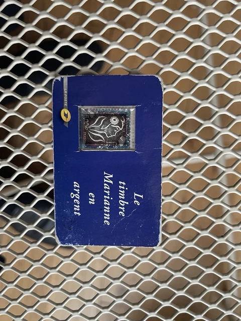 TIMBRE 5 EUROS EN ARGENT 999 millièmes - MARIANNE EUR 5,00