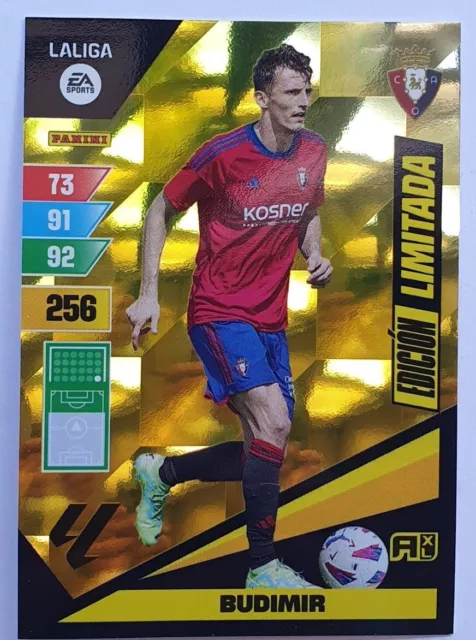 BUDIMIR (Osasuna) EDICIÓN LIMITADA - PANINI Adrenalyn XL La Liga 2023-24 LALIGA