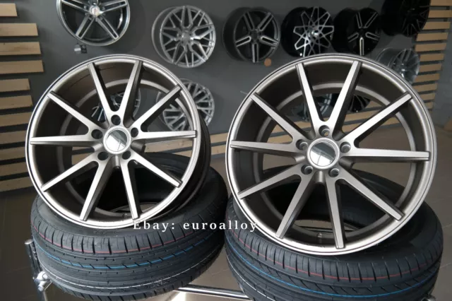 4 x 19 inch 5x120 Voxx Voss Stil Bronze Räder Für BMW E90 F10 F30 F32 F01 F10