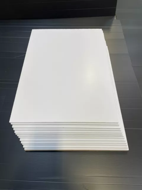 5MM White Foamboard, All A, B & SRA + Many More Sizes 5 or  10 Sheets per pack