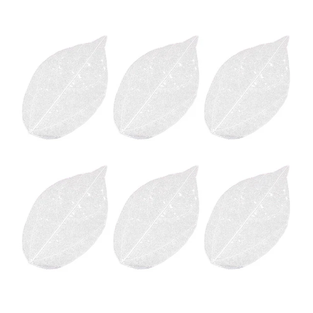 6 Pcs Blatt Lesezeichen Getrocknete Blattkunst Blätter Epoxid