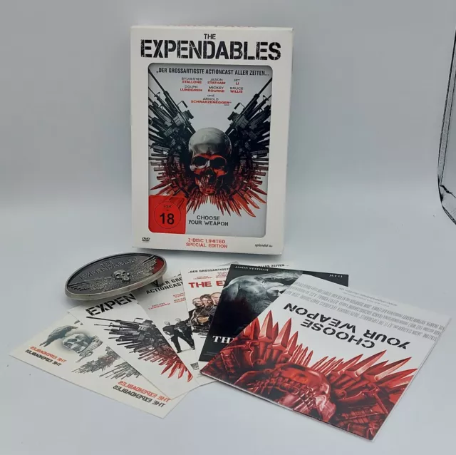 The Expendables 2-Disc Limited Special Edition DVD | Hero Pack 2011 | NEUWERTIG