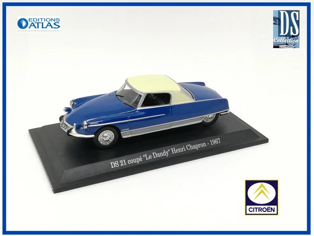 ⭐️CITROEN DS 21 Coupé Le Dandy HENRI CHAPRON 1967 - NOREV Atlas - 1/43⭐