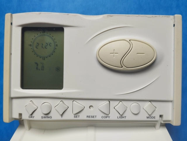 THERMOSTAT DE CHAMBRE PROGRAMMABLE chauffage électrique CASTORAMA