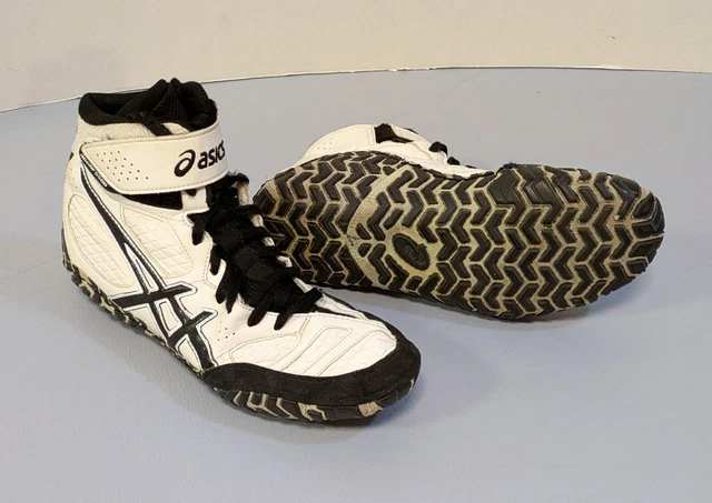 ASICS AGGRESSOR 2 Wrestling Shoes Blue/Gray Mens Sz 9.5  display picture 1