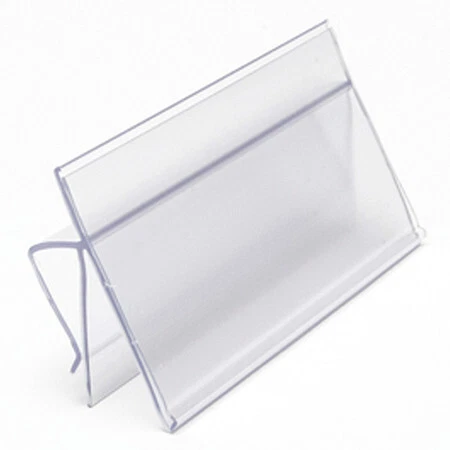 Aigner Index Bc-24 Label Holder,Clear,Smooth,Slide-In,Pk25