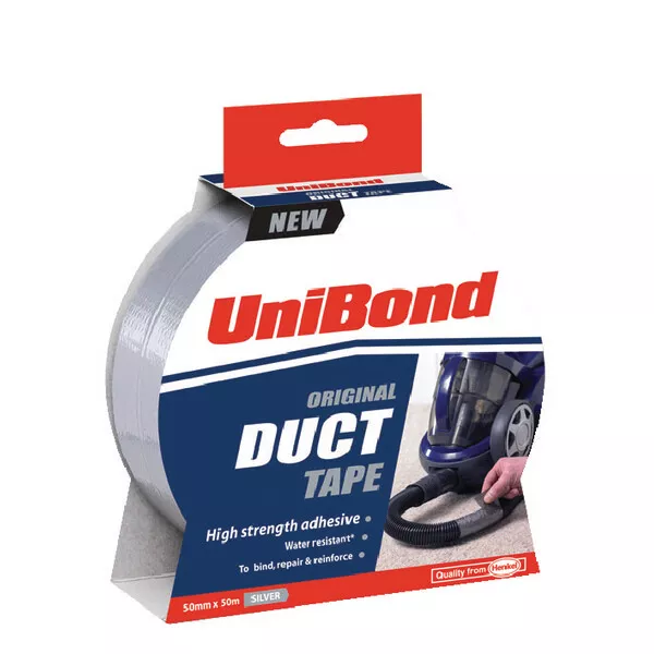 Unibond Original Cinta Adhesiva Plateado 50mm X 50m 1405197