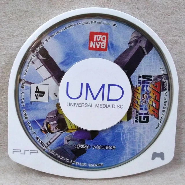 Game 537 PSP Mobile Suit Gundam Vs Playstation Portable Bandai UMD Japan a1