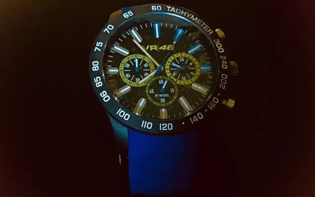 T  W Steel VR46 Chronograph  SPECIAL EDITION Valentino Rossi / Yamaha Racing