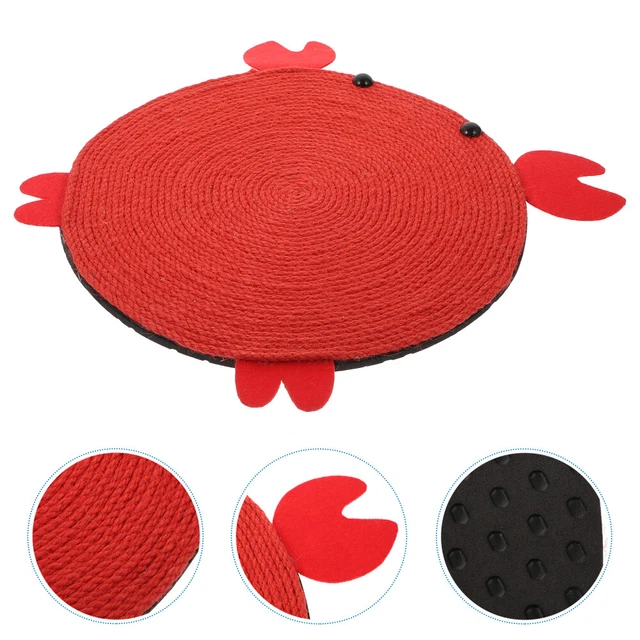 Cat drôle de chat jouet tampon de modélisation de crabe coussin créatif griffes