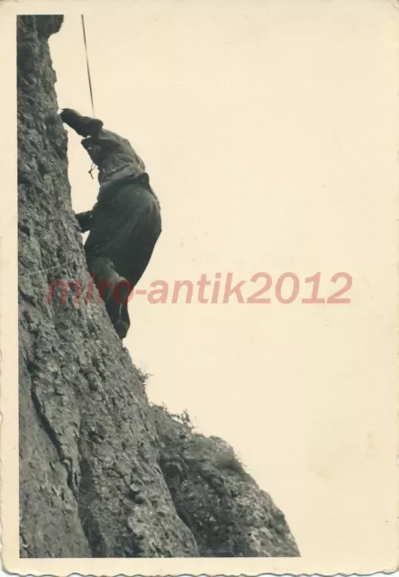 Foto, 3.Btl.Geb.Jg.Rgt.100, Kletterausbildung am Hohenfels, 5026-448