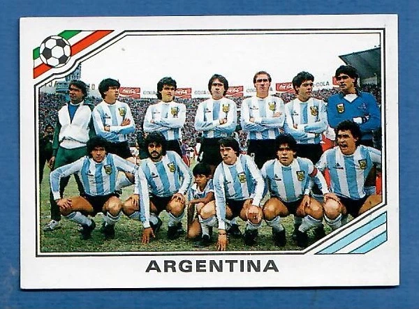 FIGURINA CALCIATORI PANINI 1985/86 N.332 DIEGO ARMANDO MARADONA LA GAZZETTA REC