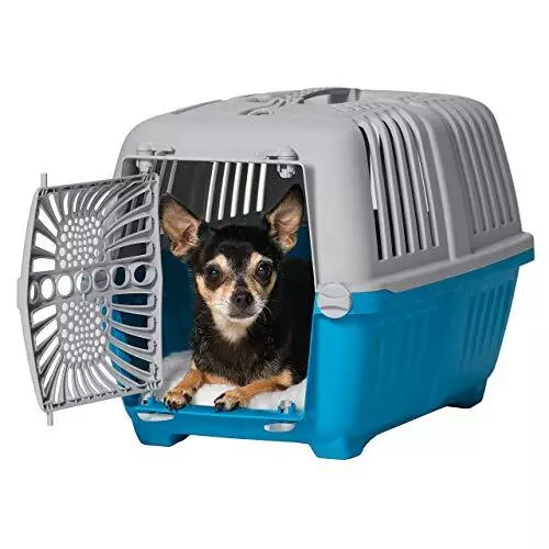 19‚ Portable Pet Travel Carrier Crate Tote Box Plastic Cat Small Dog Cage Kennel