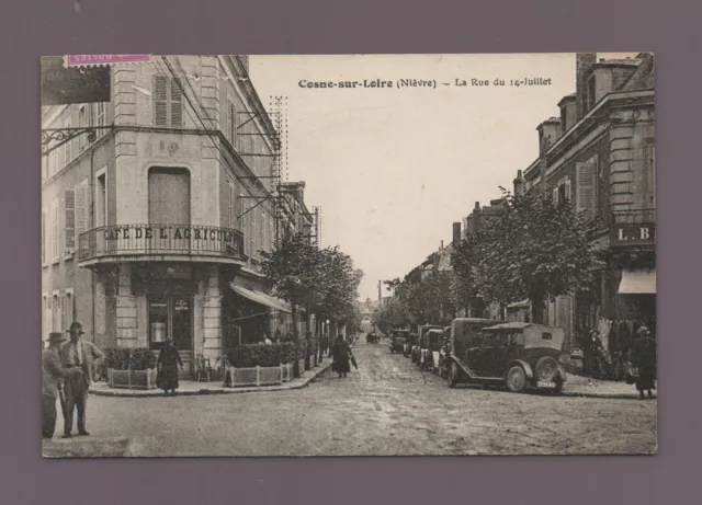 COSNE SUR LOIRE - La rue du 14 july (K9730)