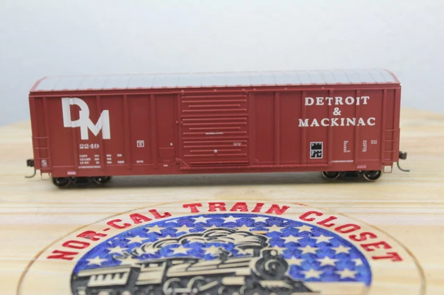 Athearn HO Scale 50' PS 5277 Boxcar Detroit & Mackinac #92907