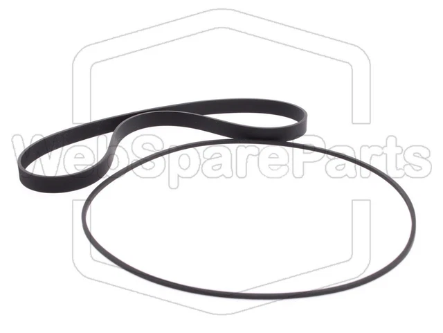 Kit Courroies Pour Magnétophone Bobine Akai 4000 DS