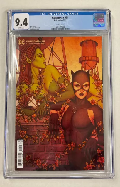 Catwoman Issue #31 Year 2021 Jenny Frison Cover CGC Graded 9.4 Comic Book