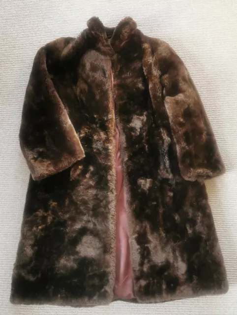Vintage beaver discount lamb fur coat