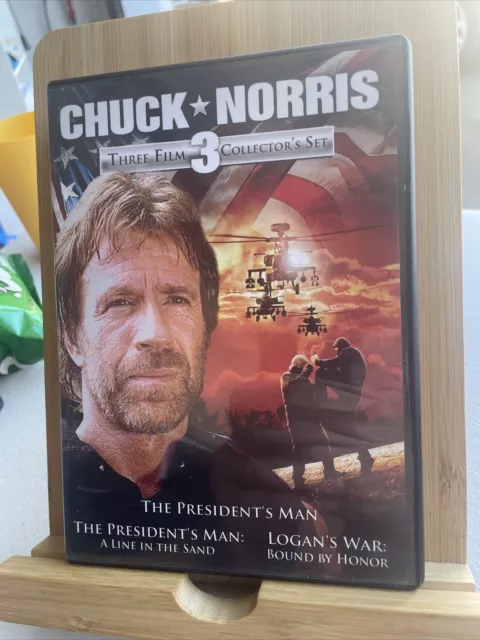 Chuck Norris Three Film Collector's Set (DVD, 2008) Region 1