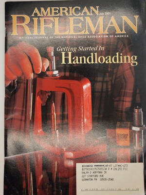 The American Rifleman Magazine - July 2001 - Vintage