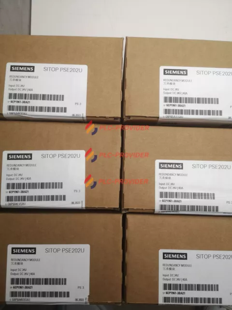 1PC New In Box Siemens 6EP1961-3BA21 6EP19613BA21 Redundancy Module Free Ship