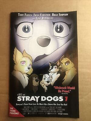 Stray Dogs #1 3rd Print Horror Variant Scream Homage Image Comics