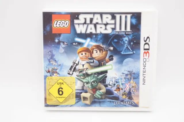 Lego Star Wars 3 The Clone Wars Nintendo 3 DS Spiel Gebraucht OVP