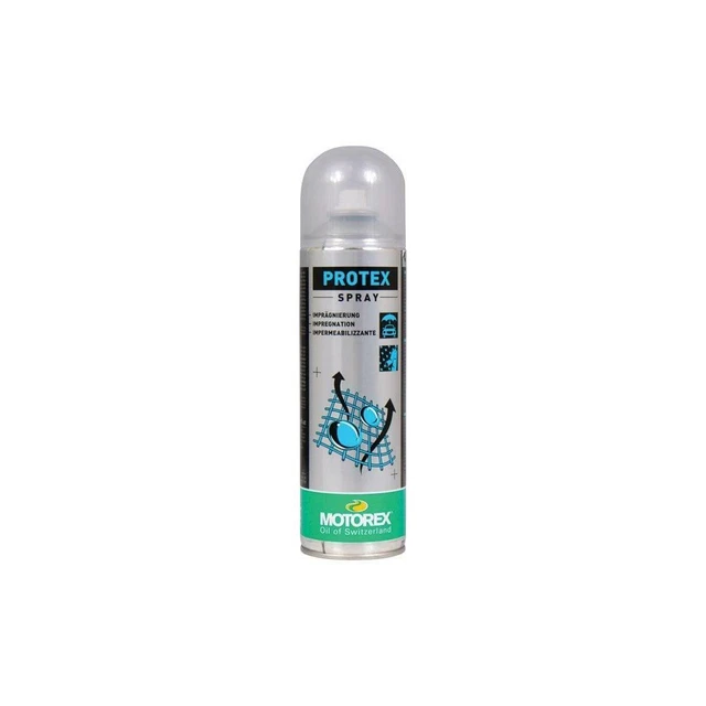 MOTOREX Protex Motorcycle Motorbike Textile & Leather Waterproofing Spray 500mL