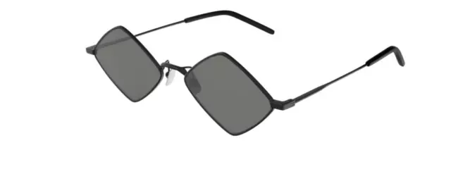 Saint Laurent Monogram Sunglasses 54mm Black Frame and Grey Gradient Lenses  - SL M115 002