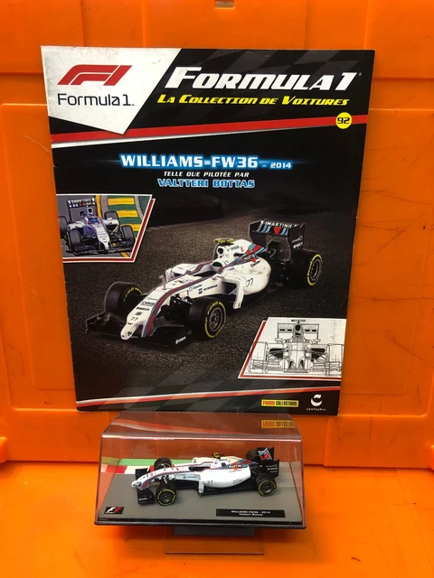 Miniature F1 Williams FW36 Bottas Martini 2014 – Spark 1/43 – Neuve Sous Boîte