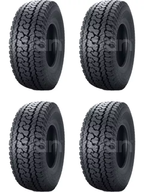 4 x Kumho Tyre 245/75R16C 120/116R AT51