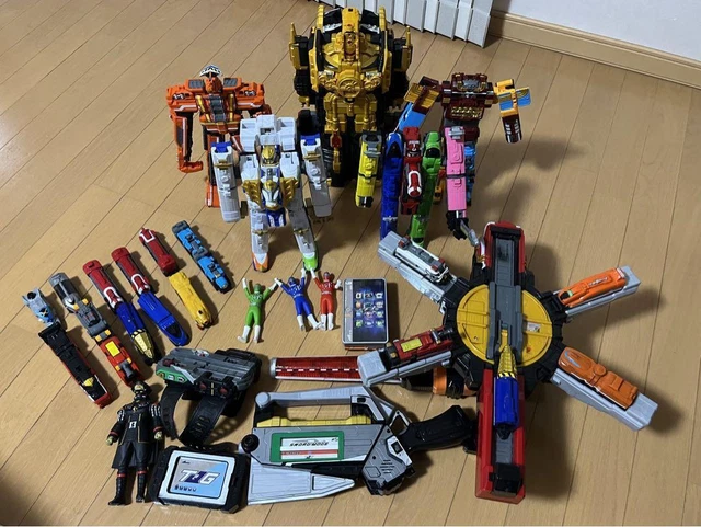 Power Rangers Toqer POWER RANGERS RESSHA Sentai ToQger DX Megazord Morpher 23p Set ...
