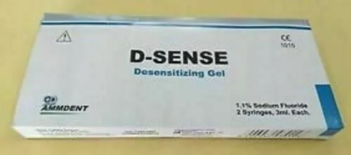 Ammdent D - Sense Dental Desensitizer Gel for Hypersensitivity dent Long Expiry