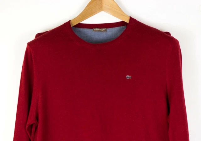 Napapijri Uomo Maglione Cardigan Taglia M 3