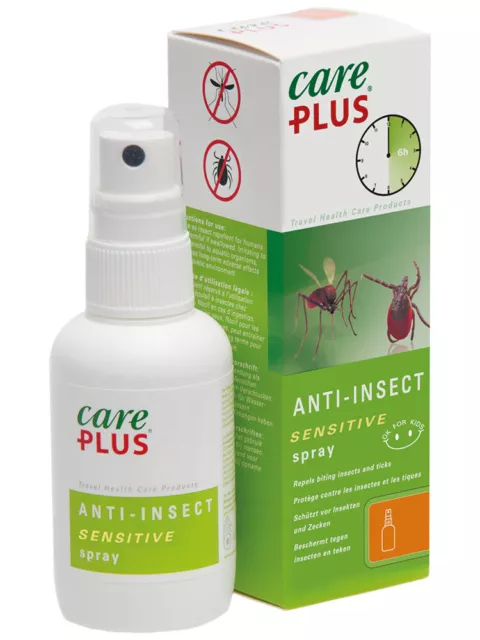 Sensitive Insect Spray Care Plus, 60Ml