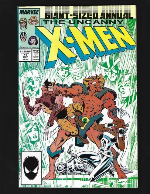 X-Men Annual #11 VFNM Davis Captain Britain Meggan Psylocke Wolverine 1st Horde