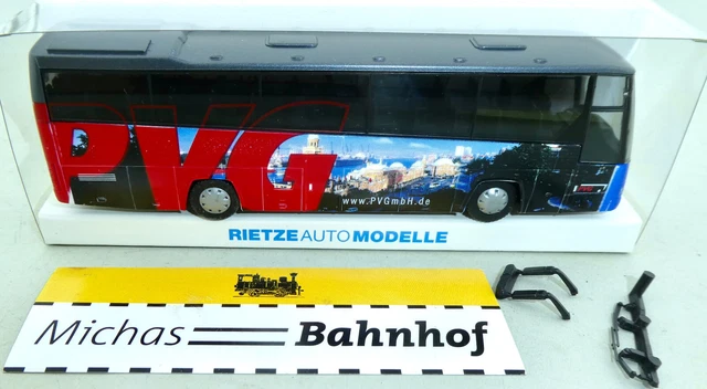 RIETZE VOLVO B12 600 PVG Pinneberger Verkehrsbetriebe Bus H0 1:87 UB å ...