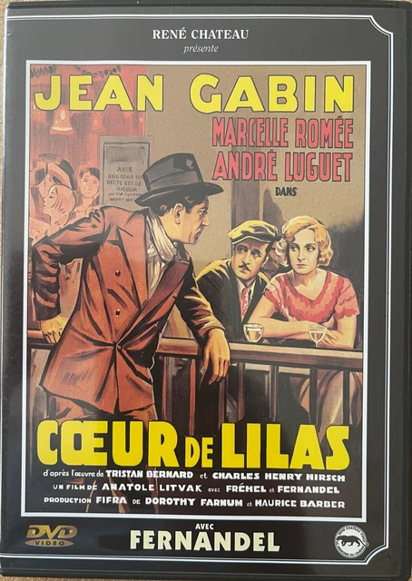 Coeur De Lilas Film De Anatole Litvak  Dvd Tres Bon Etat