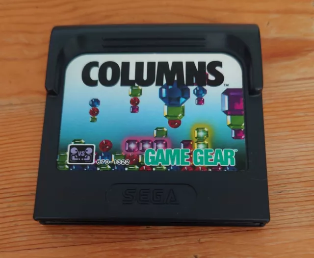 Columns - SEGA Game Gear game - Cartridge & Manual Only - Free UK P&P