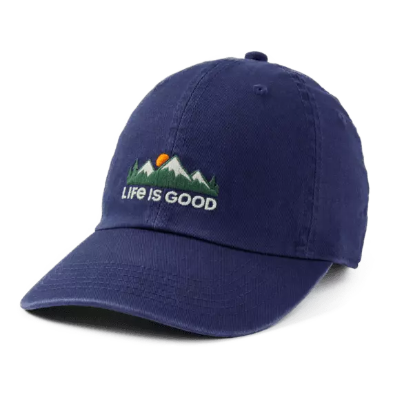 Life is Good. Chill Cap LIG Mountains, Darkest Blue