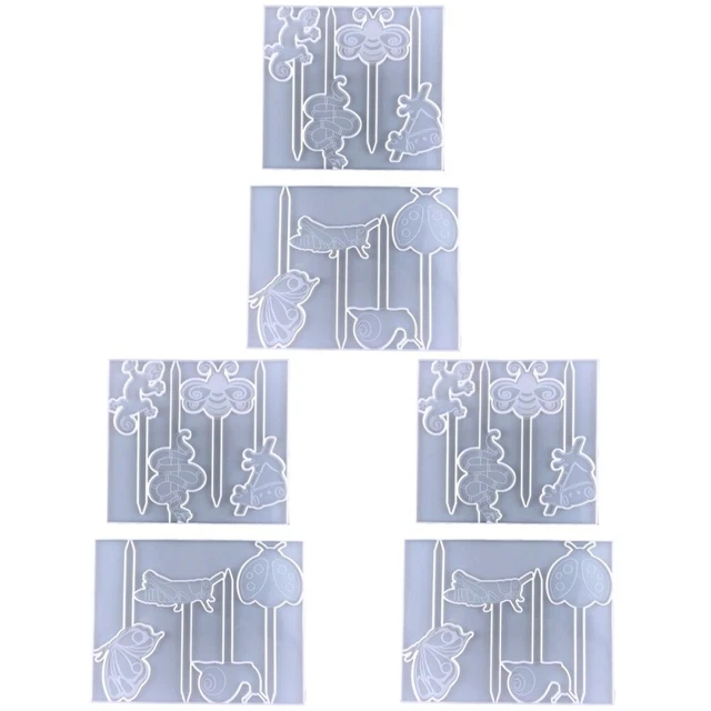 6 PCs Anlagenidentifikationsetikett DIY Formen Insektenform DIY -Pflanzetikett