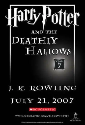 Harry Potter and the Deathly Hallows (Book 7) - Hardcover - GOOD