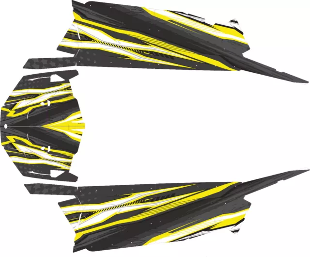 2013-2023 Polaris 4 RZR 1000 xp Design D110 Decal Graphic Kit Wraps UTV Turbo