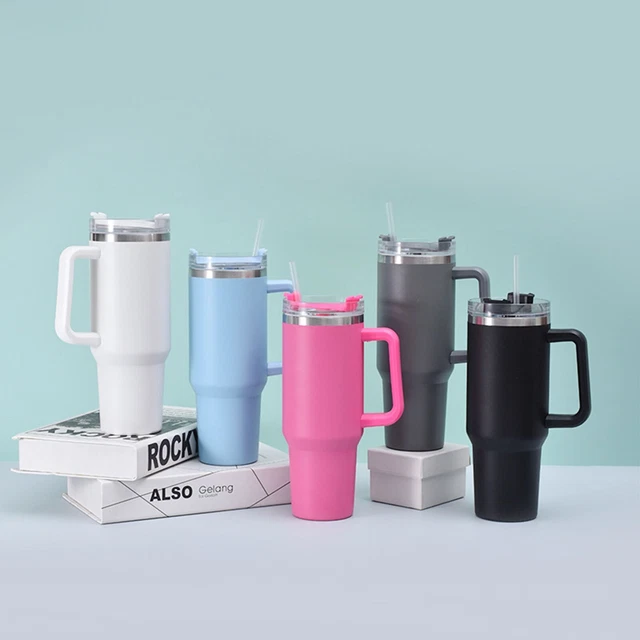 Buvant Tasse 1137ml Acier Inoxydable en Fuseau Base Aspirateur Isolé Tasse